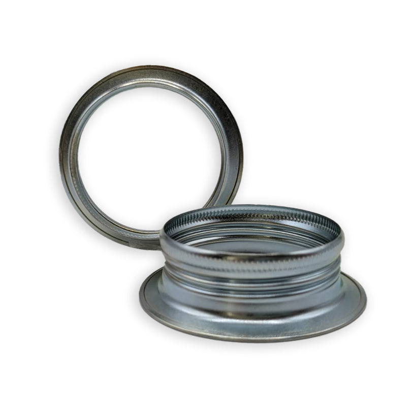 Kynda Light Metalen schroefring E27 - ⌀53mm | Chroom
