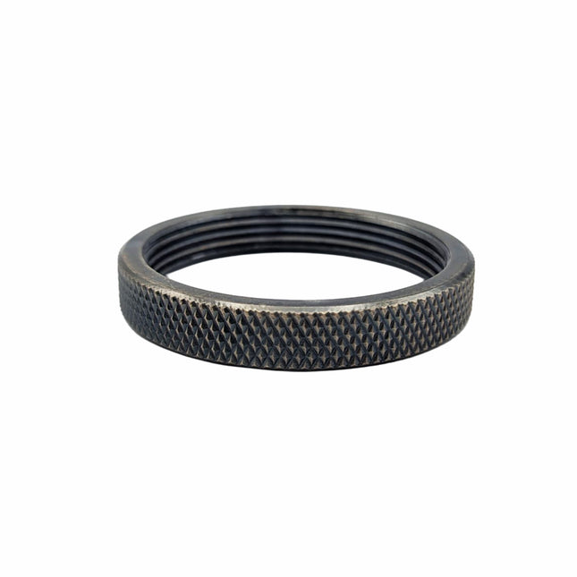 Kynda Light Metalen schroefring met gekartelde rand - E27 - ⌀50mm | Antiek Brons