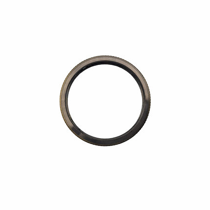 Kynda Light Metalen schroefring met gekartelde rand - E27 - ⌀50mm | Goud Brons