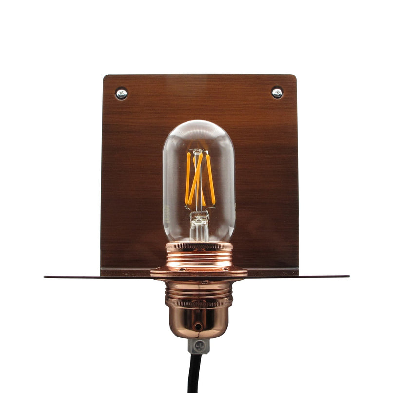 Kynda Light Metalen wandplank 'Bjorn' | Brons