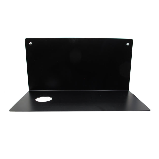 Kynda Light Metalen wandplank 'Bjorn' | Zwart XL