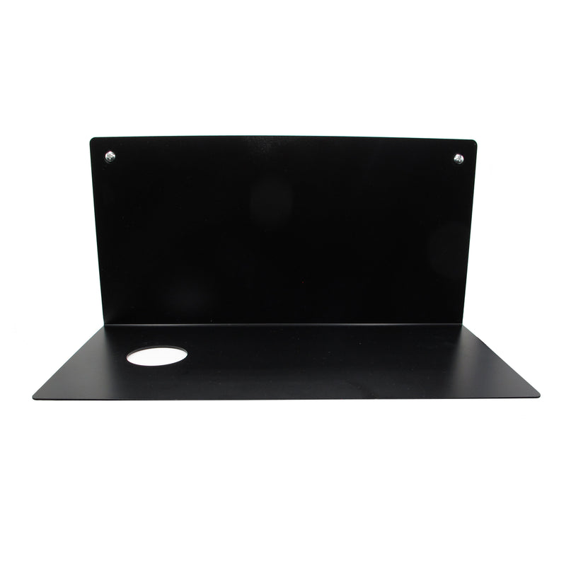 Kynda Light Metalen wandplank 'Bjorn' | Zwart XL