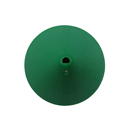 Kynda Light Plafondkap 'Axell' - 1 snoer - Ø120mm | Donkergroen