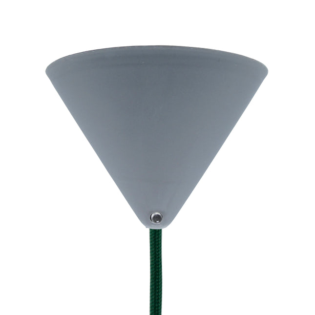 Kynda Light Plafondkap 'Axell' - 1 snoer - Ø120mm | Grijs