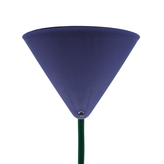 Kynda Light Plafondkap 'Axell' - 1 snoer - Ø120mm | Paars