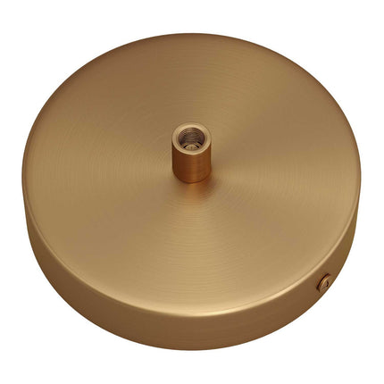 Kynda Light Plafondkap 'Enok XL' - Ø120 mm - metaal - 1 snoer | Geborsteld Brons