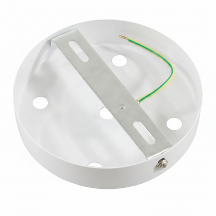 Kynda Light Plafondkap metaal - 5 snoeren - ø120 mm | Wit (mat)