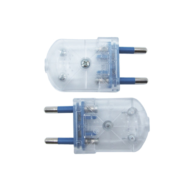 Kynda Light Platte stekker (niet-geaard) | Transparant