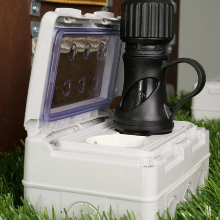 Kynda Light Schuko stekker voor buiten (IP44)