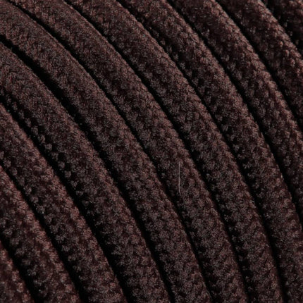 Kynda Light Strijkijzersnoer Bruin - rond, effen stof