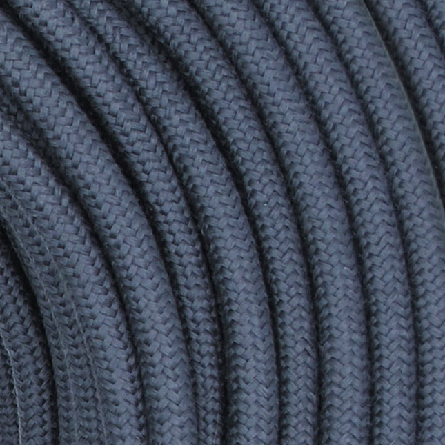 Kynda Light Strijkijzersnoer Donkergrijs Grafiet - rond, linnen