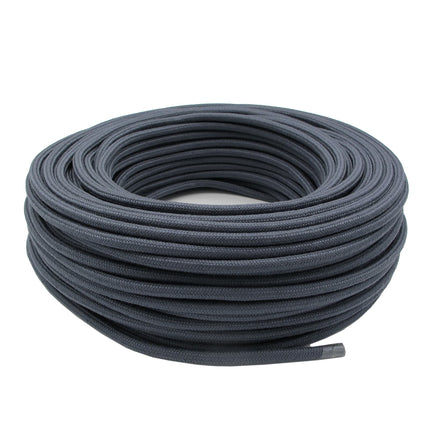 Kynda Light Strijkijzersnoer Donkergrijs Grafiet - rond, linnen