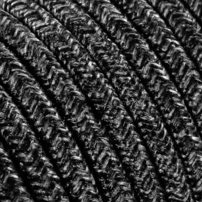 Kynda Light Strijkijzersnoer Donkergrijs mix - rond, linnen