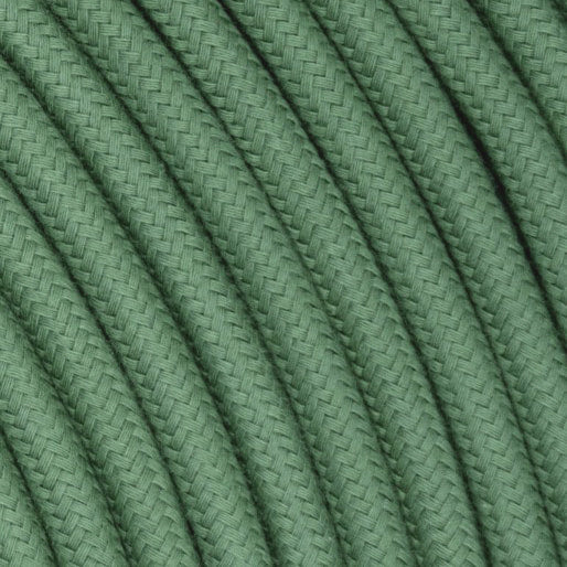 Kynda Light Strijkijzersnoer Groen - rond, linnen