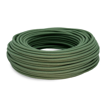 Kynda Light Strijkijzersnoer Groen - rond, linnen