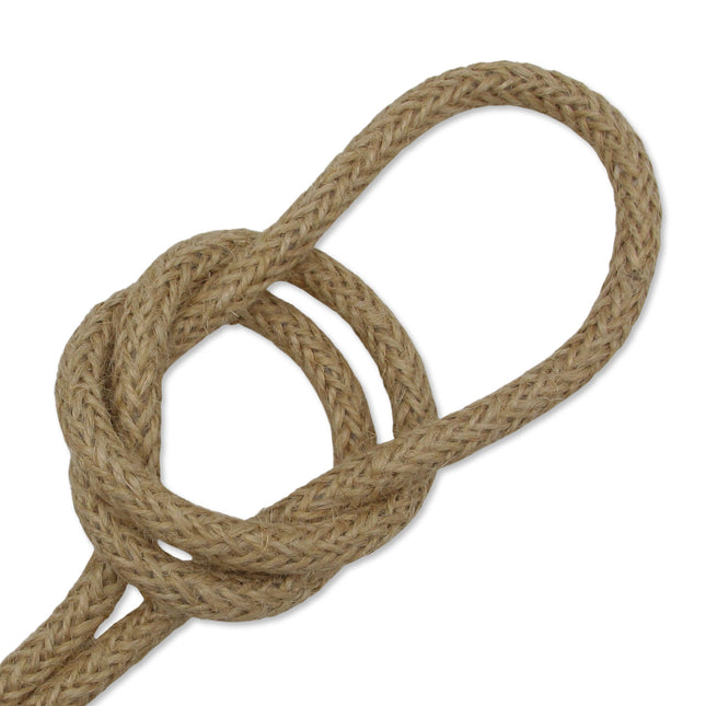 Kynda Light Strijkijzersnoer Jute Raw | 3-polig