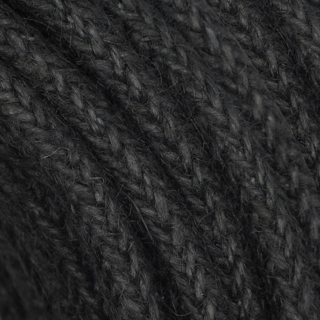 Kynda Light Strijkijzersnoer Jute Raw | Zwart ø 8mm