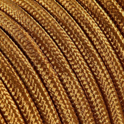 Kynda Light Strijkijzersnoer Koper - rond, effen stof