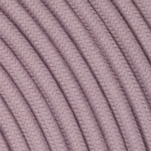 Kynda Light Strijkijzersnoer Lavendel - rond, linnen