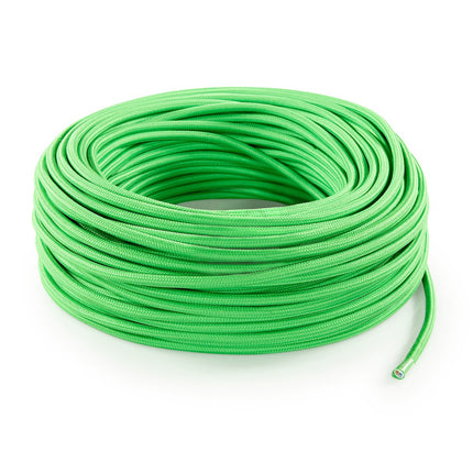 Kynda Light Strijkijzersnoer Licht groen - rond, effen stof