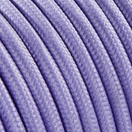 Kynda Light Strijkijzersnoer Lila - rond, effen stof