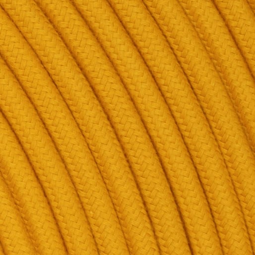 Kynda Light Strijkijzersnoer Oker - rond, linnen