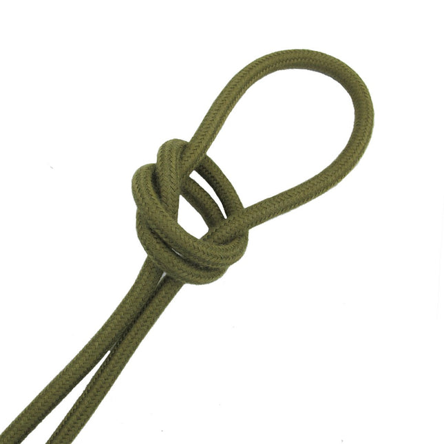 Kynda Light Strijkijzersnoer Olijf Groen - rond, linnen