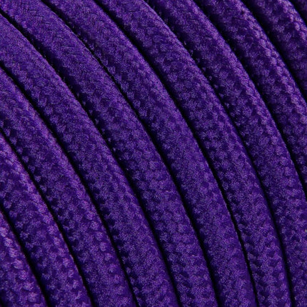Kynda Light Strijkijzersnoer Paars - rond, effen stof