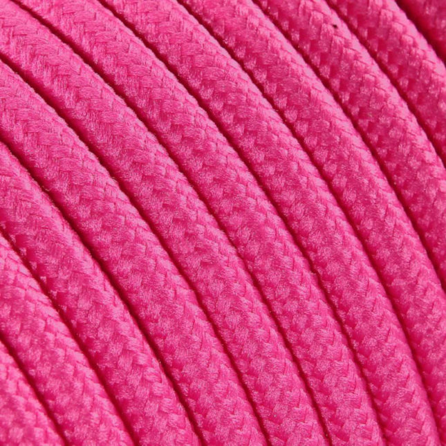 Kynda Light Strijkijzersnoer Roze - rond, effen stof