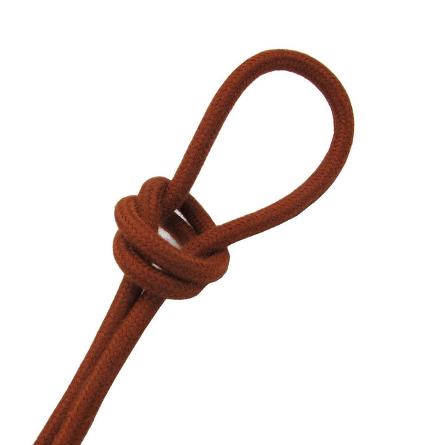 Kynda Light Strijkijzersnoer Terracotta - rond, linnen