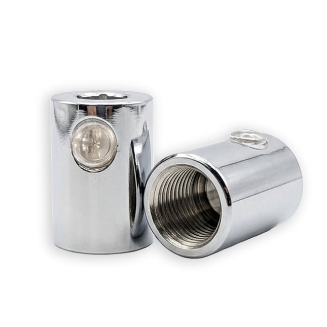 Kynda Light Trekontlaster Metaal (inwendig schroefdraad) M10x1 | Chroom