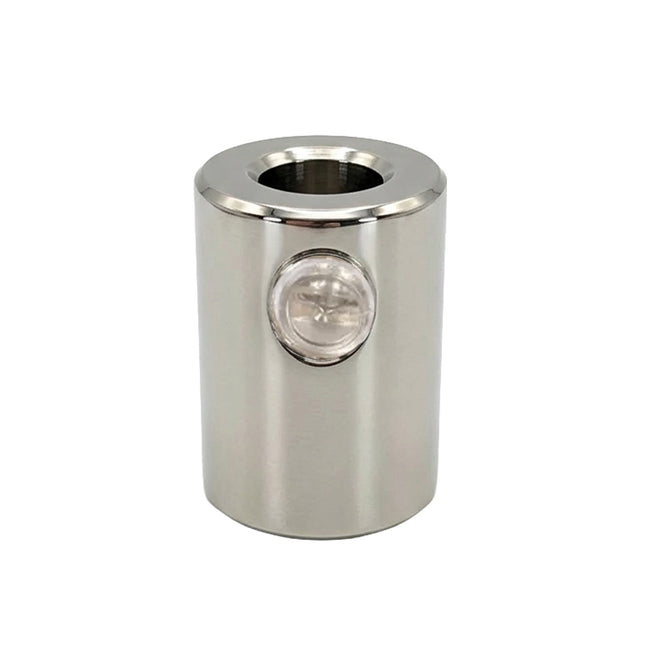 Kynda Light Trekontlaster Metaal (inwendig schroefdraad) M10x1 | Nikkel