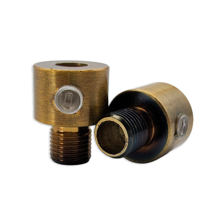 Kynda Light Trekontlaster metaal - uitwendig schroefdraad (M10x1) - 7 mm | Goud Brons