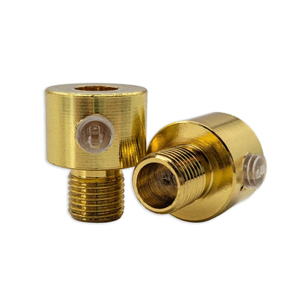 Kynda Light Trekontlaster metaal - uitwendig schroefdraad (M10x1) - 7 mm | Goud