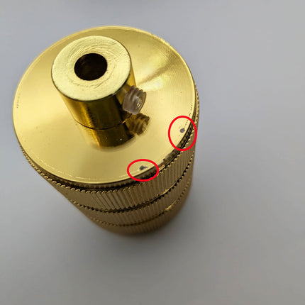 Kynda Light TWEEDE KANS | Fitting 'Magnus' metaal | Goud