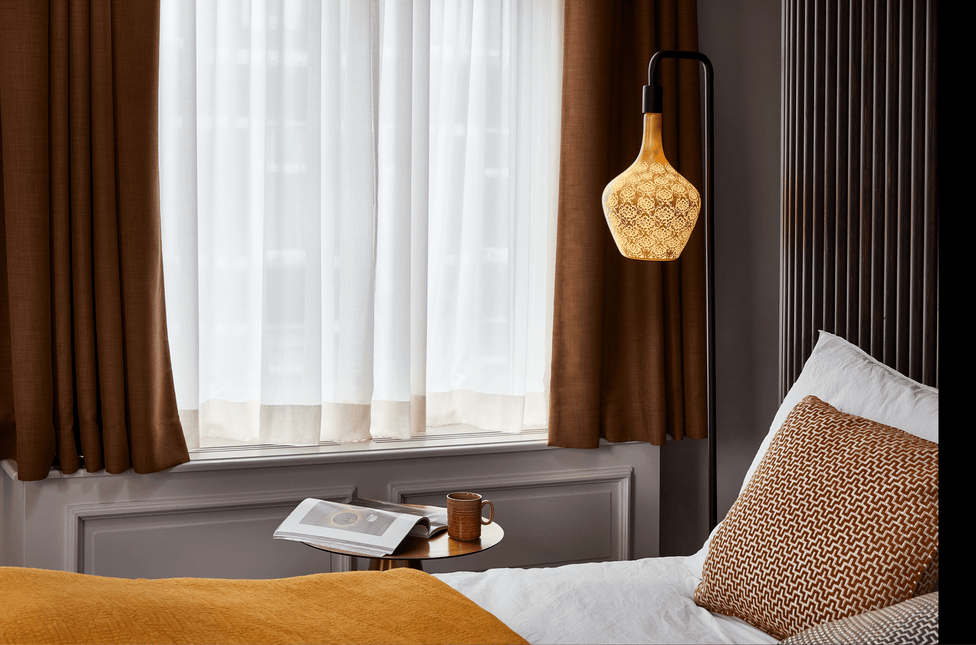 Kynda Light U-Line Vloerlamp (E27) | Zwart