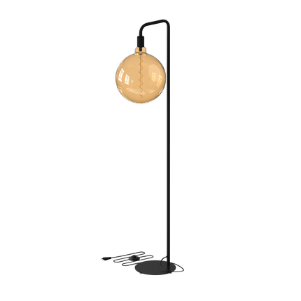 Kynda Light U-Line Vloerlamp (E27) | Zwart