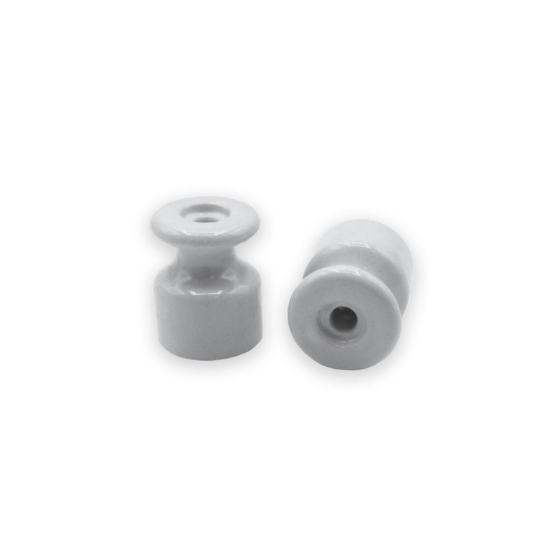 Kynda Light Wand-of plafondbevestiging Isolator porselein - Ø 20mm | Wit