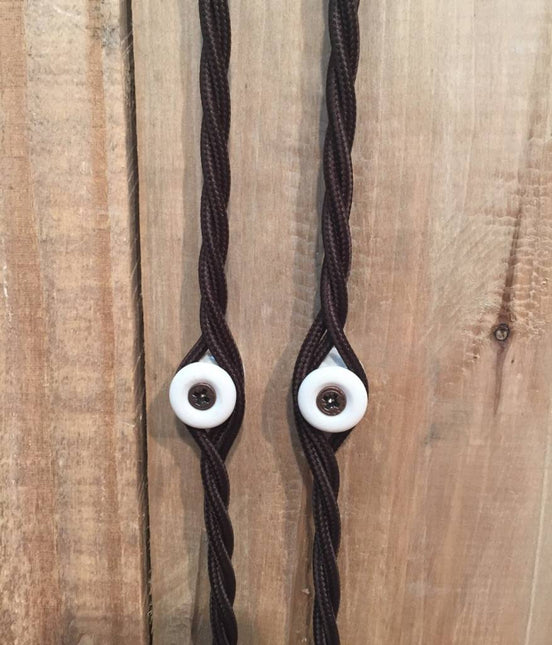Kynda Light Wand-of plafondbevestiging porselein - Ø 18mm | Zwart