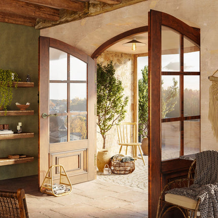 Kynda Light Wand- of plafondlamphouder voor lampenkap - E27 - IP44 | Wit