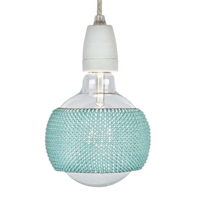 LampSleeve Vintage Blue  - Globe 125 mm | Large