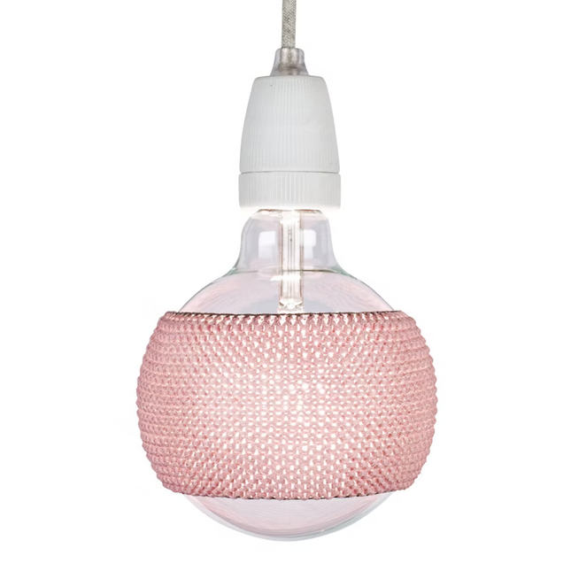 LampSleeve Vintage Pink - Globe 125 mm | Large