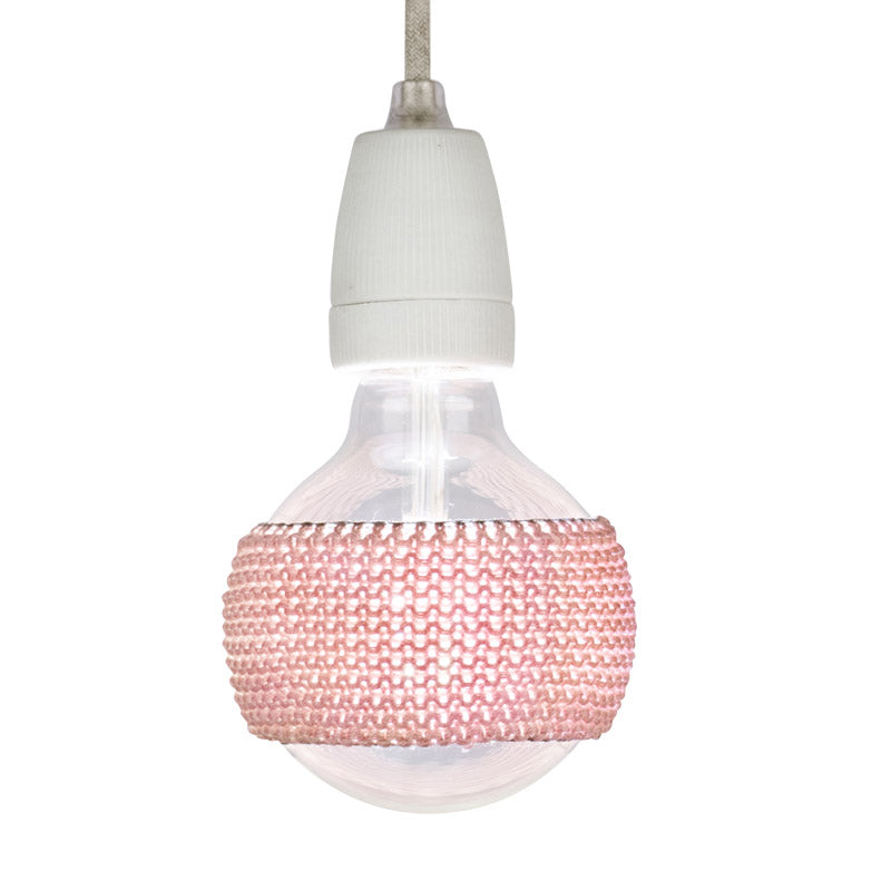 LampSleeve Vintage Pink  - Globe 95 mm | Medium