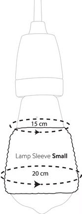 LampSleeve Vintage Pink - Squirrel ST64 / Peer A60 | Small