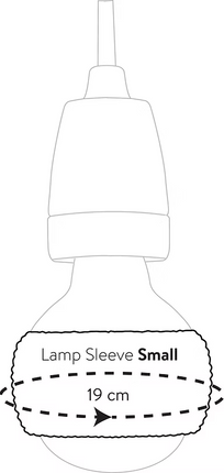 LampSleeve Vintage Pink - Squirrel ST64 / Peer A60 | Small