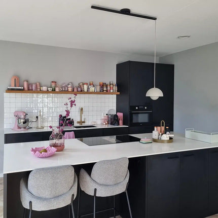 Lightswing Lightswing® Single Mat Zwart | Ophangsysteem 1 lamp