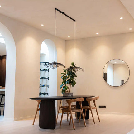 Lightswing Lightswing® Twin Mat Zwart | Ophangsysteem 2 lampen