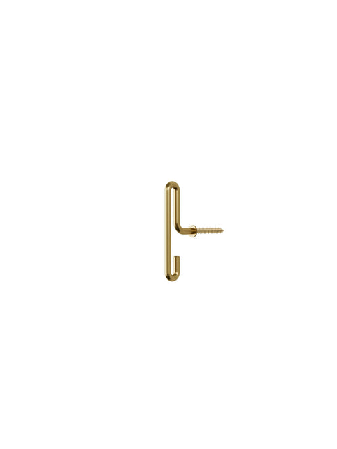 Moebe Wandhaak - klein - set 2 stuks | Mat Goud (S)