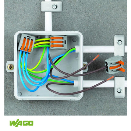 Wago Snoerklem / lasklem 3-polig